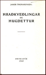 Hraðkveðlingar og hugdettur # 13500