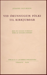 Við ókunnugum fólki til Kirkjuböar # 14809