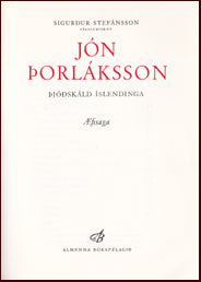 Jón Þorláksson. Þjóðskáld Íslendinga # 14383