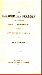 Die Sprache der Skalden # 5901