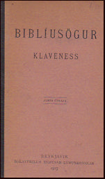 Biblíusögur Klaveness # 18567