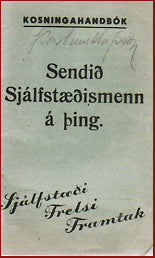 Handbók Alþingiskosninganna 18. október 1942 # 12109