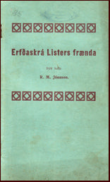 Erfðaskrá Listers frænda # 17247