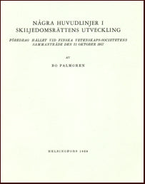 Några huvudlinjer i skiljedomsrättens utveckling # 13800