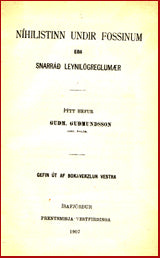 Níhilistinn undir fossinum eða Snarráð leynilögreglumær # 4458
