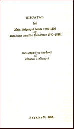 Niðjatal frá Gísla Helgasyni bónda # 13946