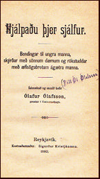 Hjálpaðu þjer sjálfur # 16719