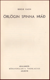 Örlög spinna þráð # 14378