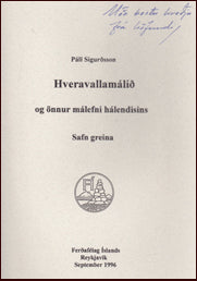 Hveravallamálið og önnur málefni hálendisins # 15397