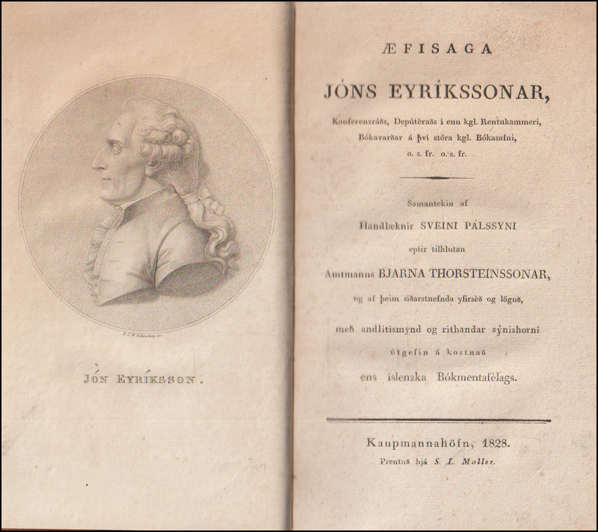 Æfisaga Jóns Eyríkssonar, Konferenzráðs # 89058