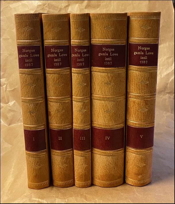 Norges gamle love indtil 1387 # 89102