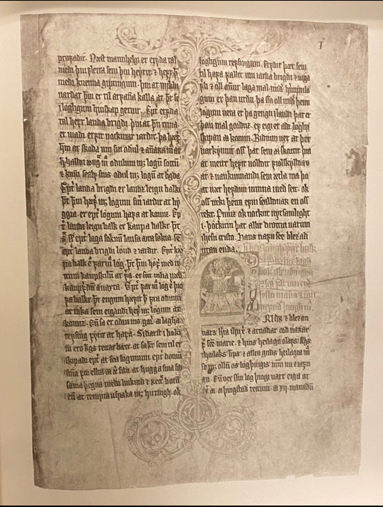 Staðarhólsbók. The Ancient Lawbooks Grágás and Járnsíða # 89075