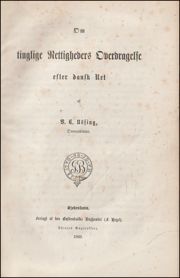 Fjögur lögfræði rit saman í bandi. Úr safni Magnúsar Stephensen # 89055