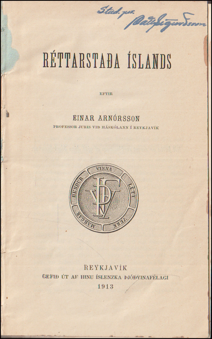 Réttarstaða Íslands # 89046