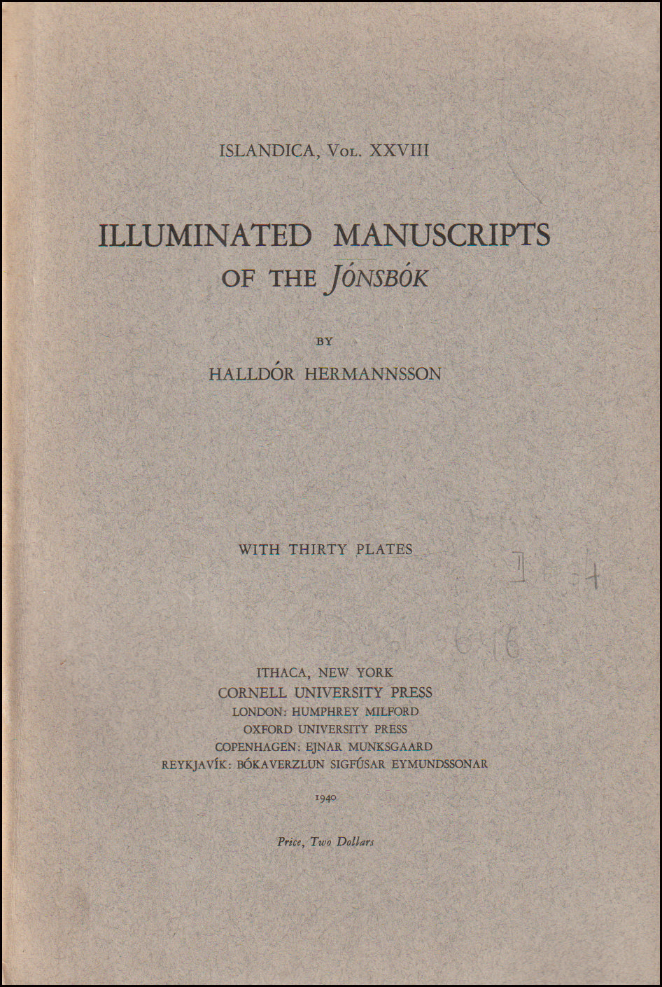 Illuminated manuscripts of the Jónsbók # 89034