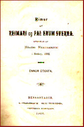 Rímur af Reimari og Fal enum sterka # 11655