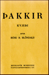 Þakkir # 18993