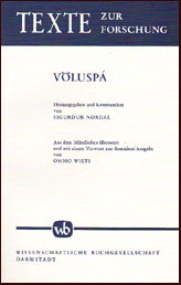 Völuspá. Herausgegeben und kommentiert von Sigurdur Nordal # 16109