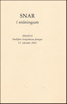 Snar í snúningum # 20427