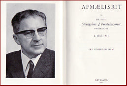 Afmælisrit til dr. phil. Steingríms J. Þorsteinssonar 2. júlí 1971 # 11585