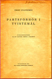 Partsförhör i Tvistemål # 3736