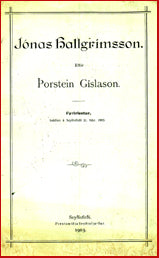 Jónas Hallgrímsson # 6500