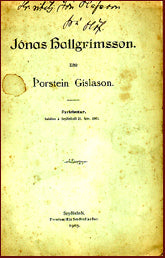 Jónas Hallgrímsson # 10085