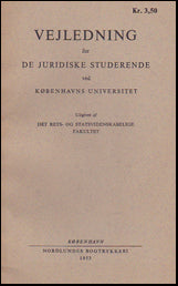 Vejledning for de juridiske studerende vef Københavns Universitet # 15500